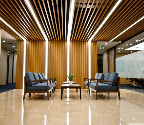 Luxury Private Office Interior 