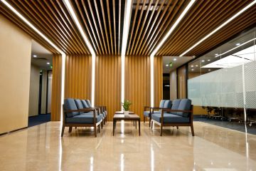 Luxury Private Office Interior 